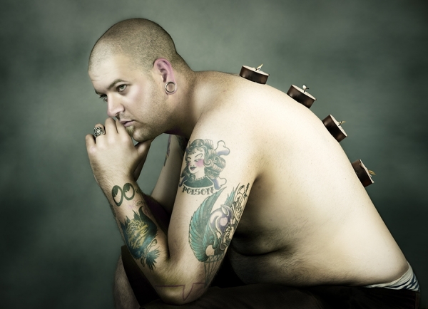 Photograph Patrizia Burra Body Art on One Eyeland